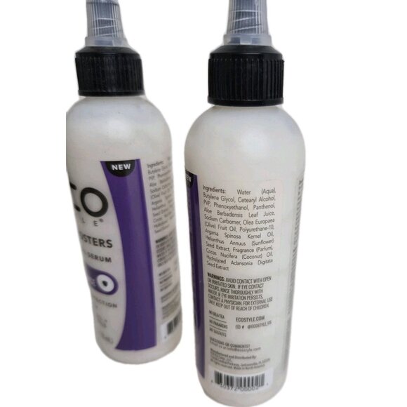 2 Bottles Eco Style Color Brilliance boosters mix in oil serum 4oz color protect - Picture 2 of 6